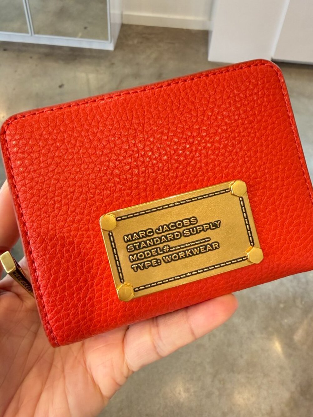 Marc Jacobs 4R5SMP088S01 The Plaza Bifold Wallet Sunset $178
